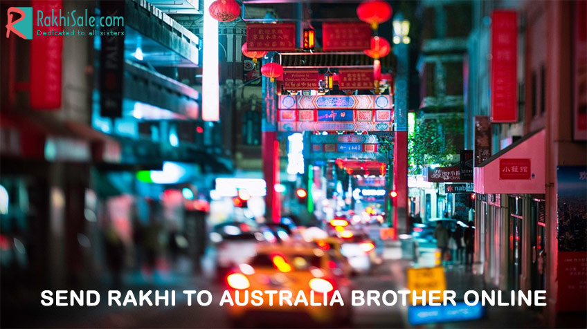 Rakhi to Australia brother online