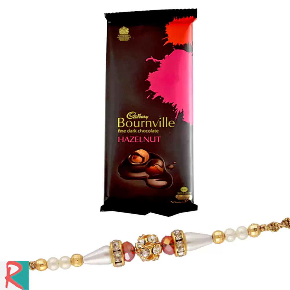 Rakhi with bournville chocolate