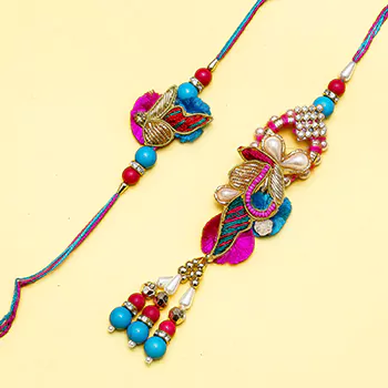 Eye catching diamond pink pair