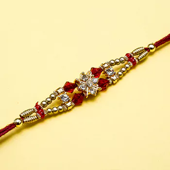 designer diamond rakhi
