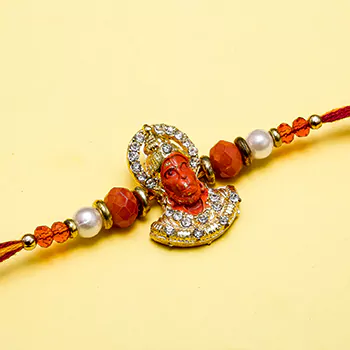 hanuman diamond rakhi