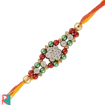 fancy stone art rakhi