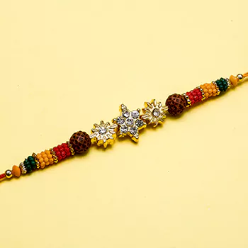 Star rudrakesh diamond rakhi