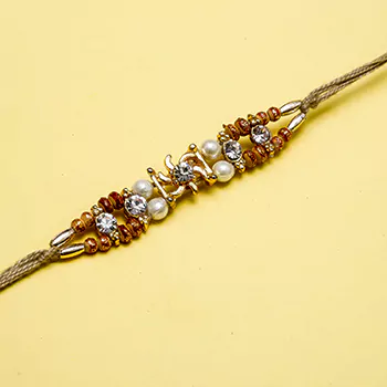 Happiness diamond rakhi