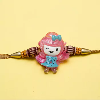 Elvish pink rakhi