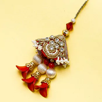 Sparkling lumba beauty rakhi