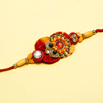 Garish designer rakhi