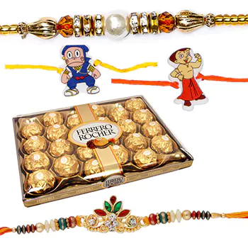 These rakhi food gift hampers are perfect to celebrate your sibling