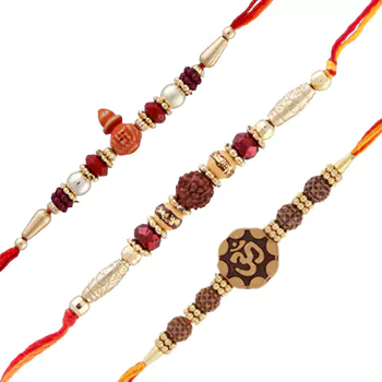 Three rakhi set 1