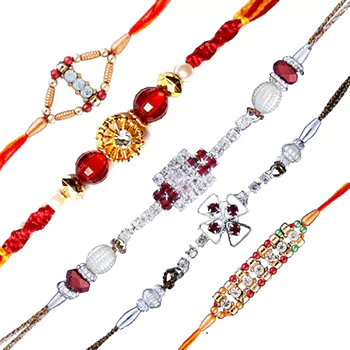 Five rakhi set 2
