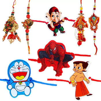 Eight rakhi set 1
