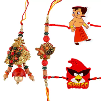 Five rakhi set 5