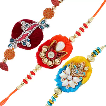 Three rakhi set 5