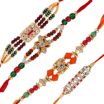 Four rakhi set 9