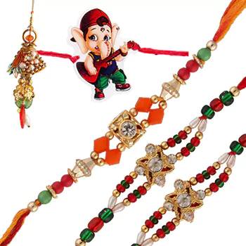 Five rakhi set 6