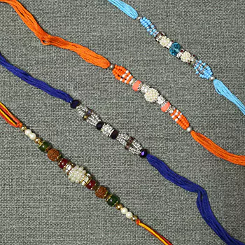 Glamorous Rakhi Set for Brother
