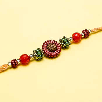 Sudarshan rudraksha designer rakhi