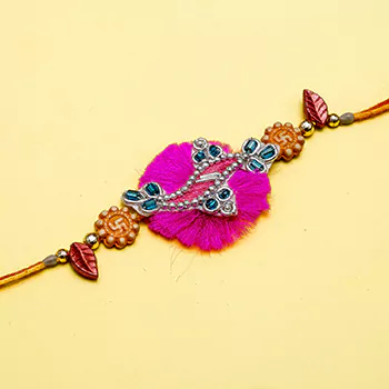 Light pink kashida art