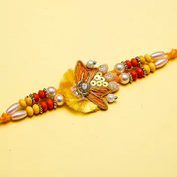 Rajasthani work zari  rakhi